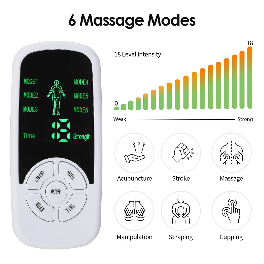 Electric TENS Muscle Massager